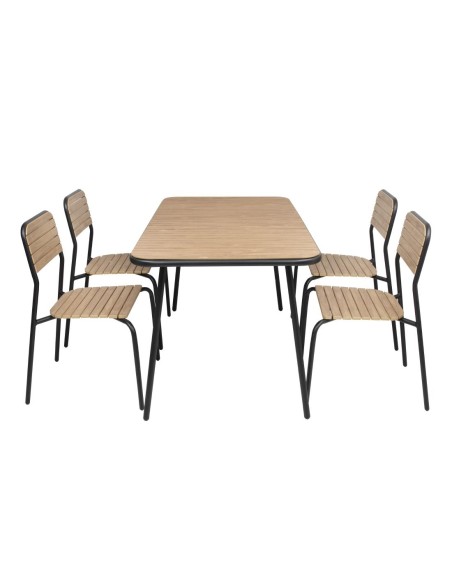 Table effet bois Santorini 1400mm - Bolero