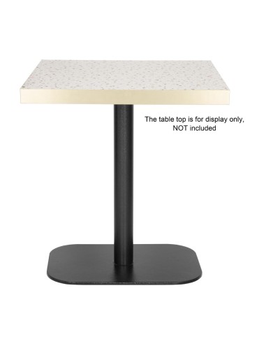 Pied de table en fonte Bolero noir 720x420x600mm