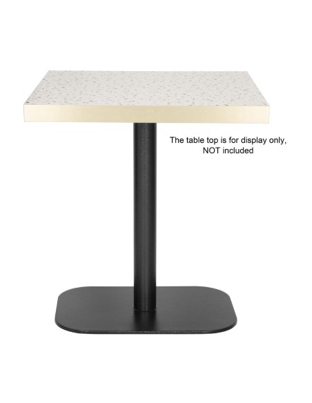 Pied de table en fonte Bolero noir 720x420x600mm