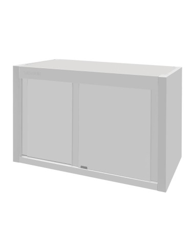 Armoire murale inox Vogue 650x1200x400 mm - Placard professionnel