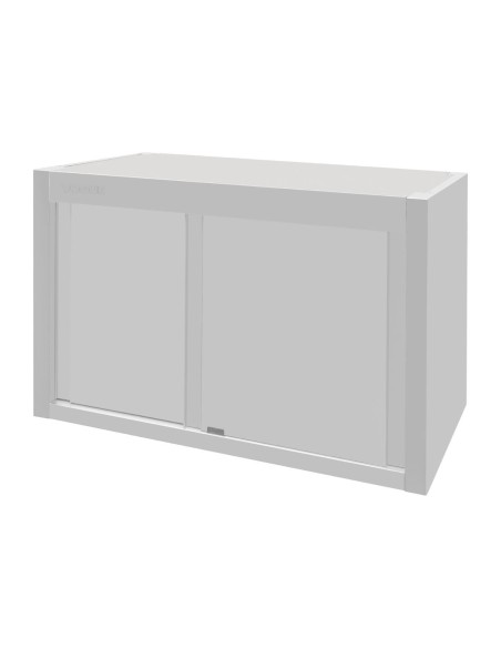 Armoire murale inox Vogue 650x1200x400 mm - Placard professionnel