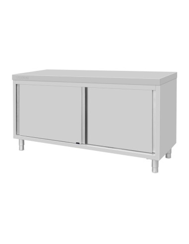 Armoire sur pieds inox Vogue 900x1800x600 mm - Rangement cuisine