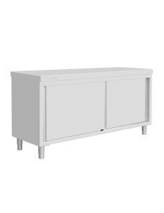 Armoire sur pieds inox Vogue 900x1800x600 mm - Rangement cuisine 2
