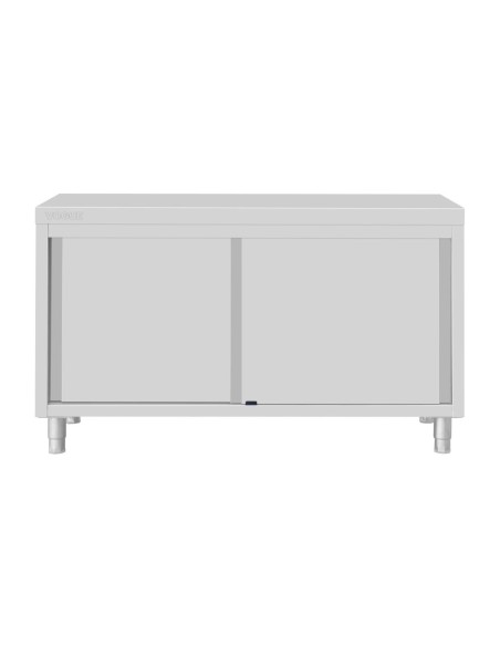 Armoire sur pieds inox Vogue 900x1500x600 mm - Placard cuisine