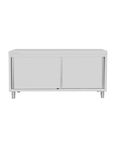 Armoire sur pieds inox Vogue 900x1800x600 mm - Rangement cuisine