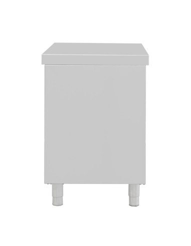 Armoire sur pieds inox Vogue 900x900x600 mm - Stockage professionnel