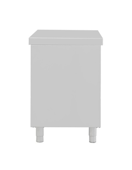 Armoire sur pieds inox Vogue 900x900x600 mm - Stockage professionnel