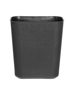 Poubelle noire Bolero 14L - compacte et durable