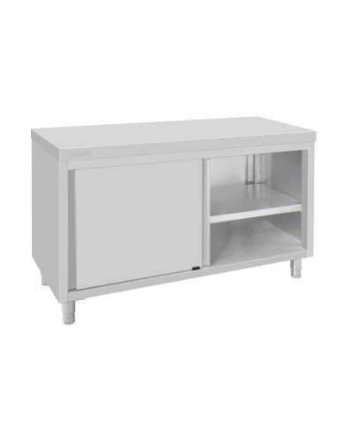 Armoire sur pieds inox Vogue 900x1500x600 mm - Placard cuisine