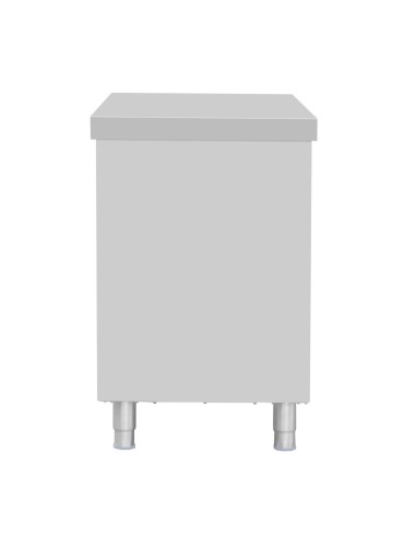 Armoire sur pieds inox Vogue 900x1500x600 mm - Placard cuisine