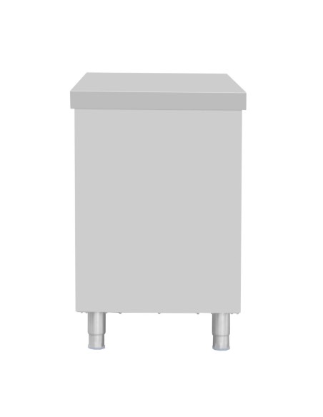 Armoire sur pieds inox Vogue 900x1500x600 mm - Placard cuisine