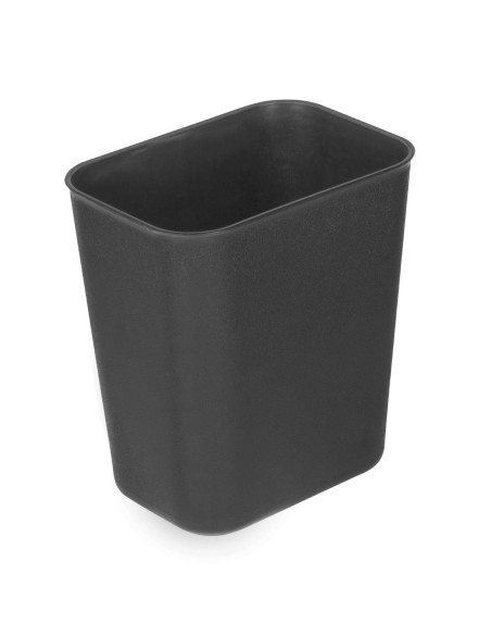 Poubelle noire Bolero 14L - compacte et durable
