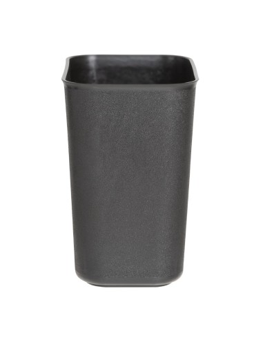 Poubelle noire Bolero 14L - compacte et durable