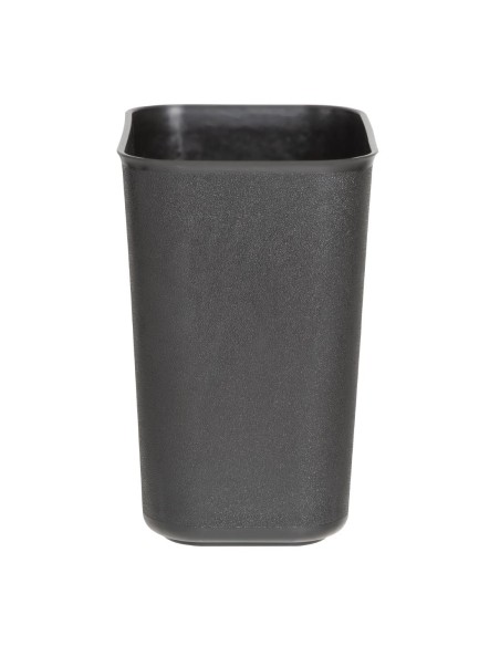 Poubelle noire Bolero 14L - compacte et durable