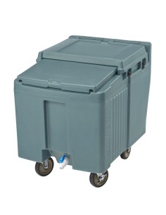 Chariot à glace Cambro ICS125L - bleu ardoise