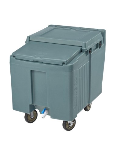 Chariot à glace Cambro ICS125L - bleu ardoise