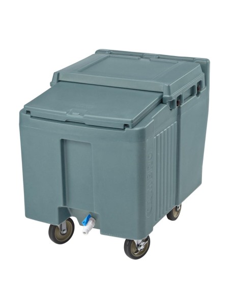 Chariot à glace Cambro ICS125L - bleu ardoise