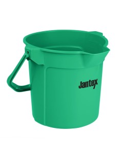Seau gradué Jantex 10L vert - mesures précises
