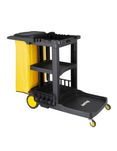 Chariot de nettoyage Jantex noir - 990x1300x490 mm