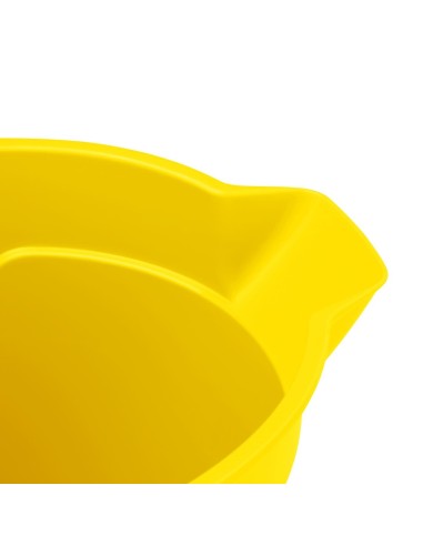 Seau gradué Jantex 10L jaune - mesures précises