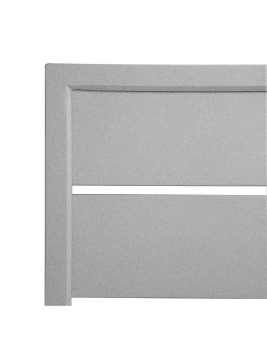Plateau carré en aluminium gris clair 700 mm - Bolero