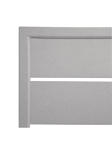 Plateau carré en aluminium gris clair 700 mm - Bolero