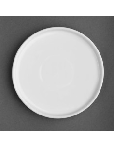 Assiettes plates Olympia Whiteware 150mm - lot de 6