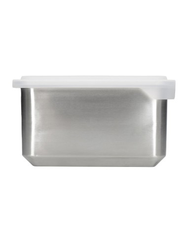 Plat de stockage alimentaire inox 2,7L Masterclass