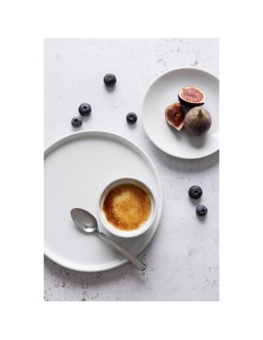 Assiettes plates rondes Olympia Whiteware 210mm - lot de 6