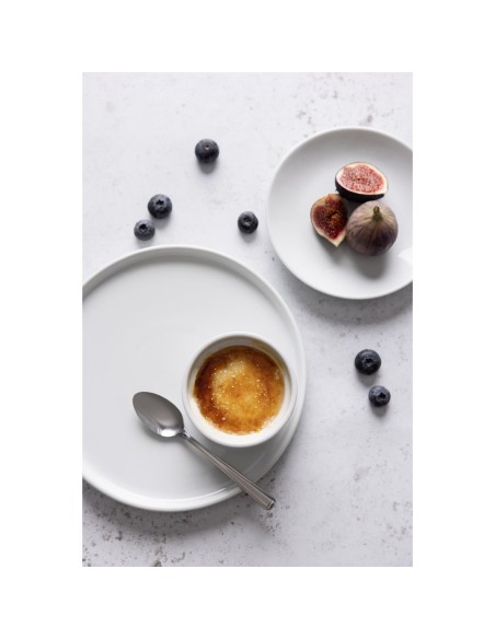 Assiettes plates rondes Olympia Whiteware 210mm - lot de 6