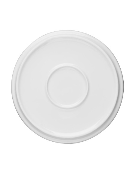 Assiettes plates Olympia Whiteware 150mm - lot de 6