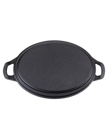 Plat à oreilles ovale en fonte Olympia 220 × 150 mm - Induction