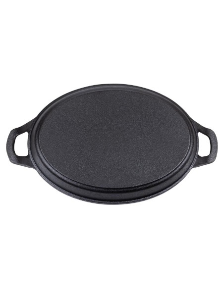 Plat à oreilles ovale en fonte Olympia 220 × 150 mm - Induction