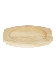Planche en hévéa pour plat ovale Olympia 230x135 mm - FW818 2