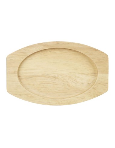 Planche en hévéa pour plat ovale Olympia 230x135 mm - FW818