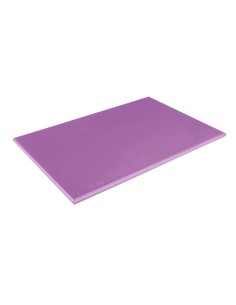 Planche à découper Hygiplas violette 450x300x25 mm