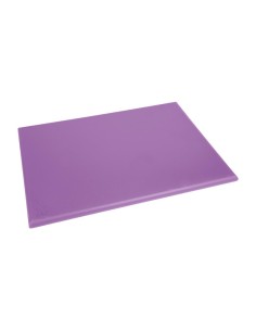 Planche à découper Hygiplas violette 600x450x25 mm - Haute densité