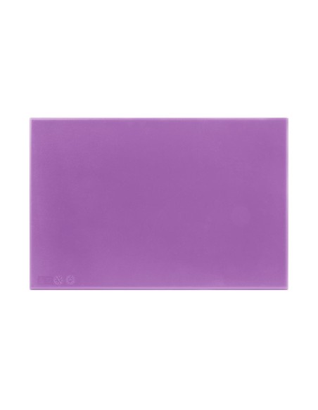 Planche à découper Hygiplas violette 450x300x25 mm