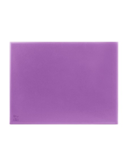 Planche à découper Hygiplas violette 600x450x25 mm - Haute densité