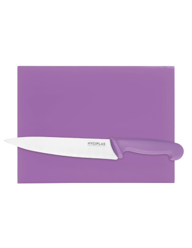 Petite planche à découper Hygiplas violette 305x229 mm