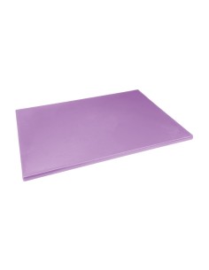 Planche à découper Hygiplas violette 600x450x20 mm