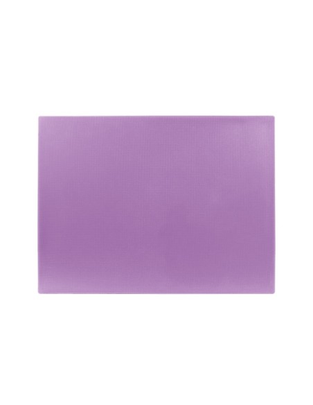 Planche à découper Hygiplas violette 600x450x20 mm