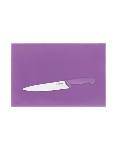 Planche à découper Hygiplas violette 450x300x25 mm