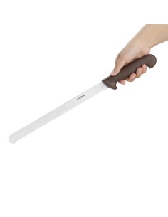 Couteau à génoise dentelé Hygiplas marron 30,5 cm - Hygiène cuisine 2