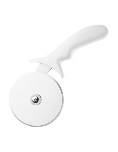 Roulette à pizza Hygiplas blanche 102 mm - inox durable