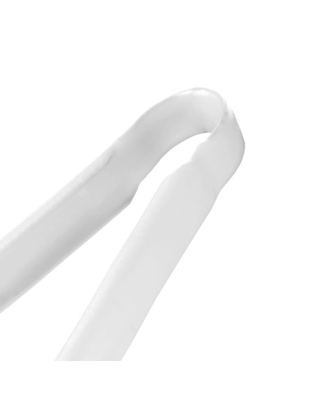 Pince de service Hygiplas blanche 300 mm - inox