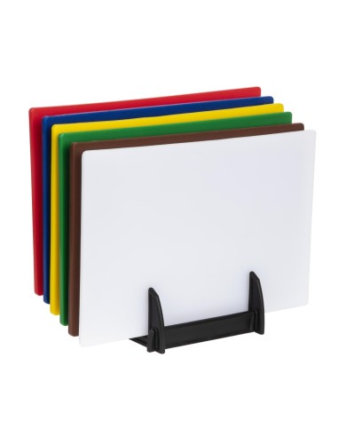 Lot de 6 planches à découper Hygiplas code couleur