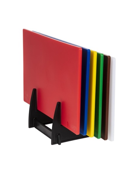 Lot de 6 planches à découper Hygiplas code couleur