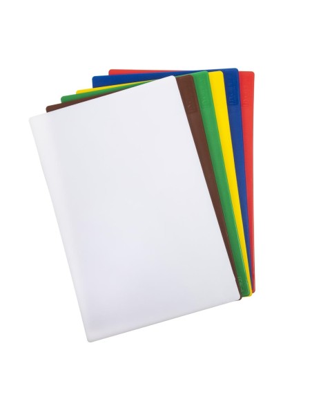 Lot de 6 planches à découper Hygiplas code couleur