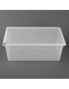 Bacs PP Hygiplas Click GN 1/1 25,6L - lot de 2 avec clips HACCP 2